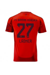 Fotbalové Dres Bayern Munich Konrad Laimer #27 Domácí Oblečení 2024-25 Krátký Rukáv